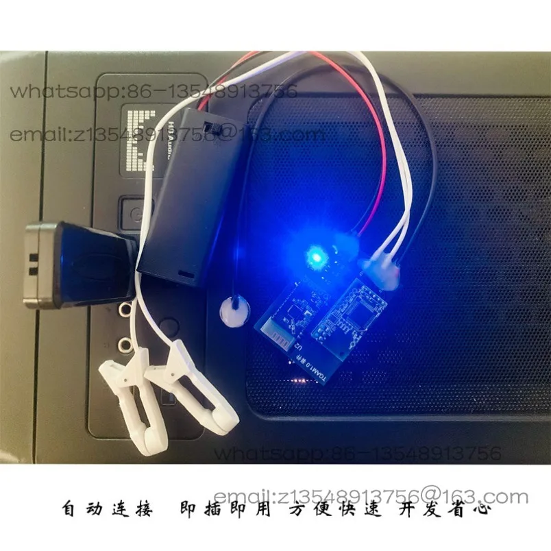 ADS1292R ECG front-end module: Minimal system board for wireless transmission of ECG and respiratory data acquisition