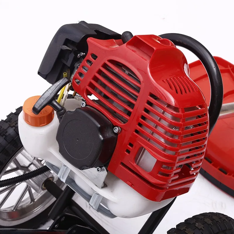 가정용 신형 다기능 잔디깎이 2행정 2륜 다지형 잔디깎이