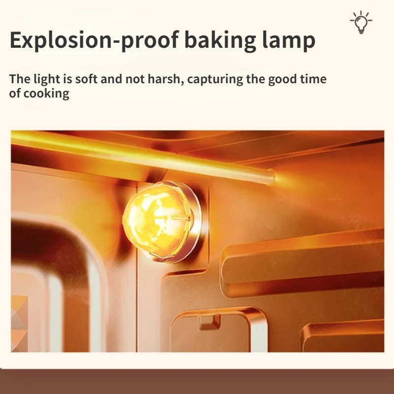 Horno eléctrico para el hogar, gran capacidad, 220V, L 40, automático, para hornear