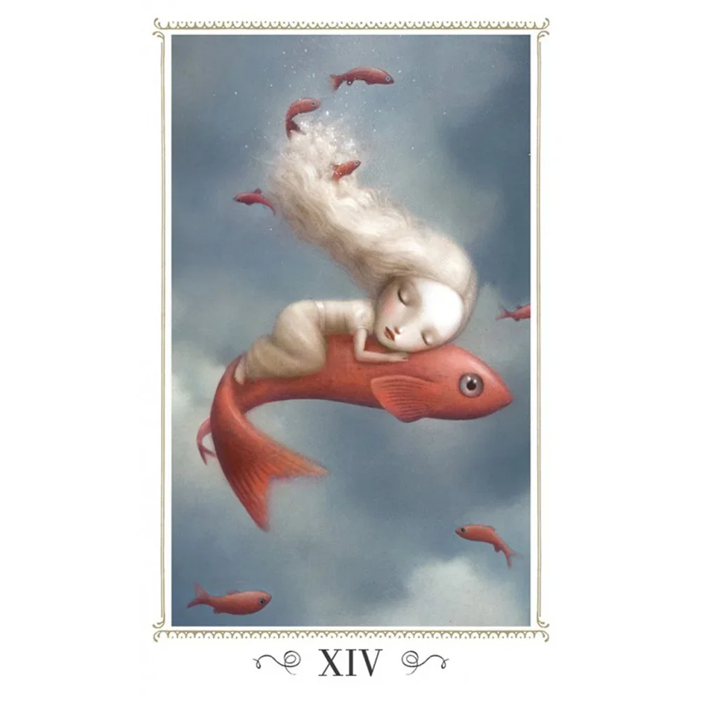 Cartes de tarot Nicoletta Ceccoli pour oracle, jeu de société amusant, version anglaise, destin, fête