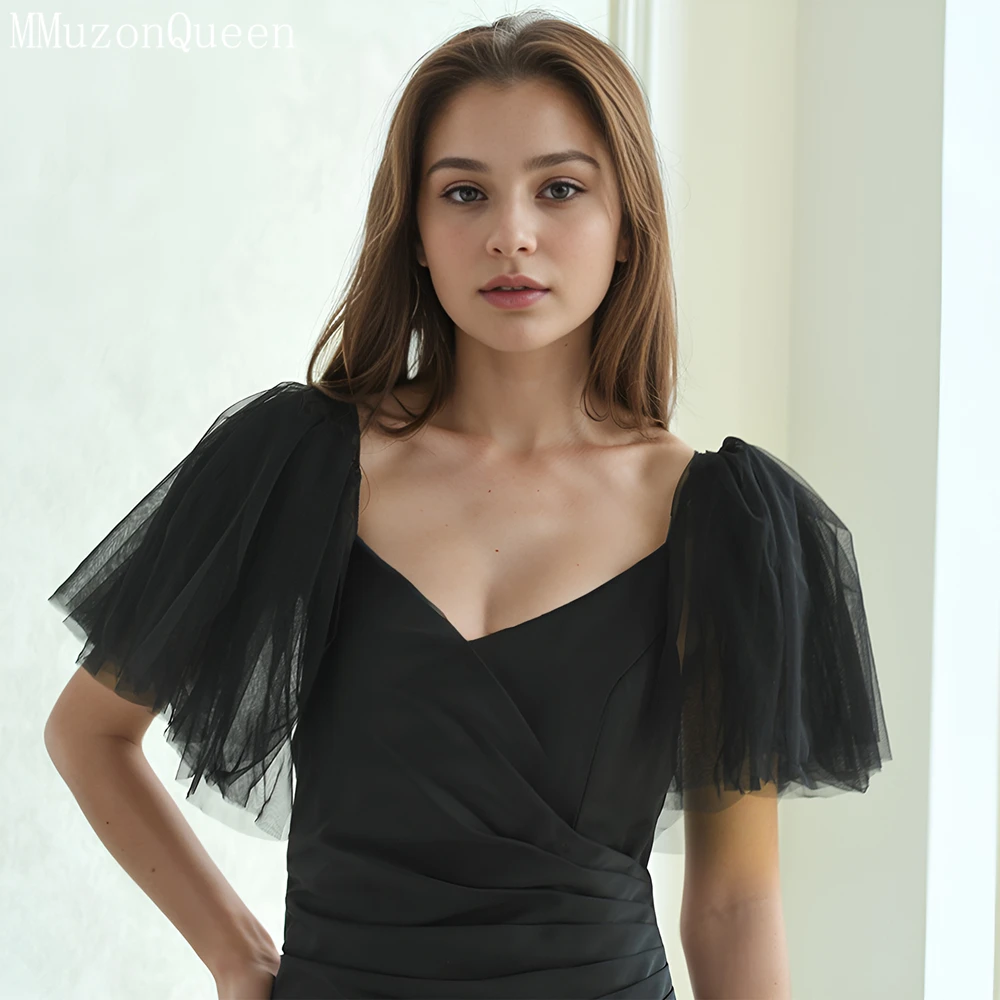 

TOPQUEEN черно-белые короткие шали с маленькой цветочной вышивкой, свадебный аксессуар для невесты, платье, мясо, мода MG55