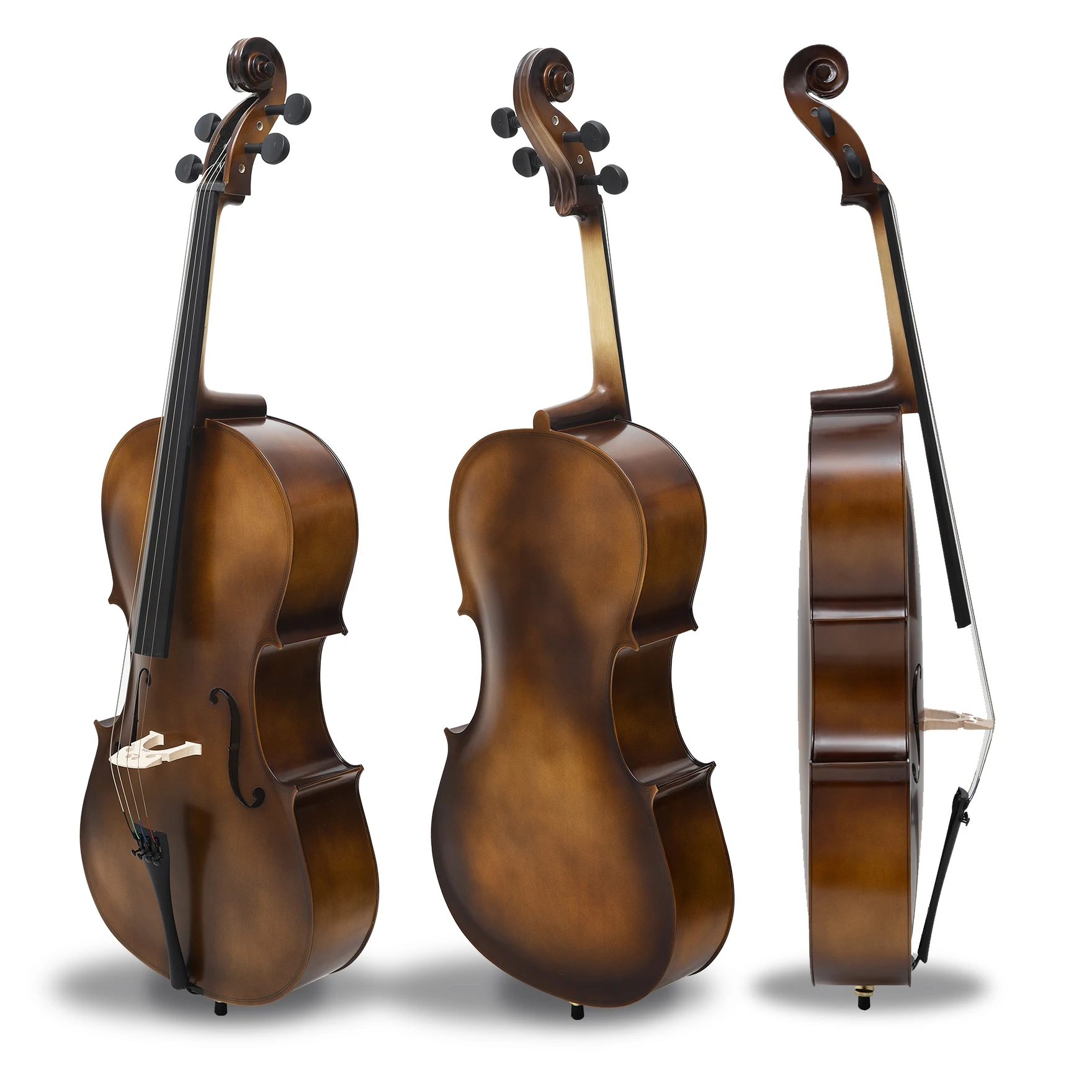 

Chinese High Quality Professionally Handmade 4/4 3/4 1/2 1/4 1/8 Cello Made of Linden Plywood Cello