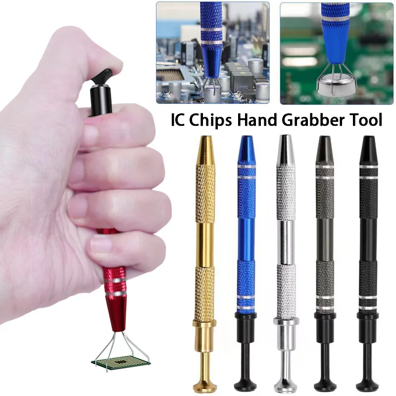 Gripping Tiny Components IC Chips Durable Hand Tool IC Extractor Electronic Suction Pen Hand Tool Chip Picking Phone Repair Tool