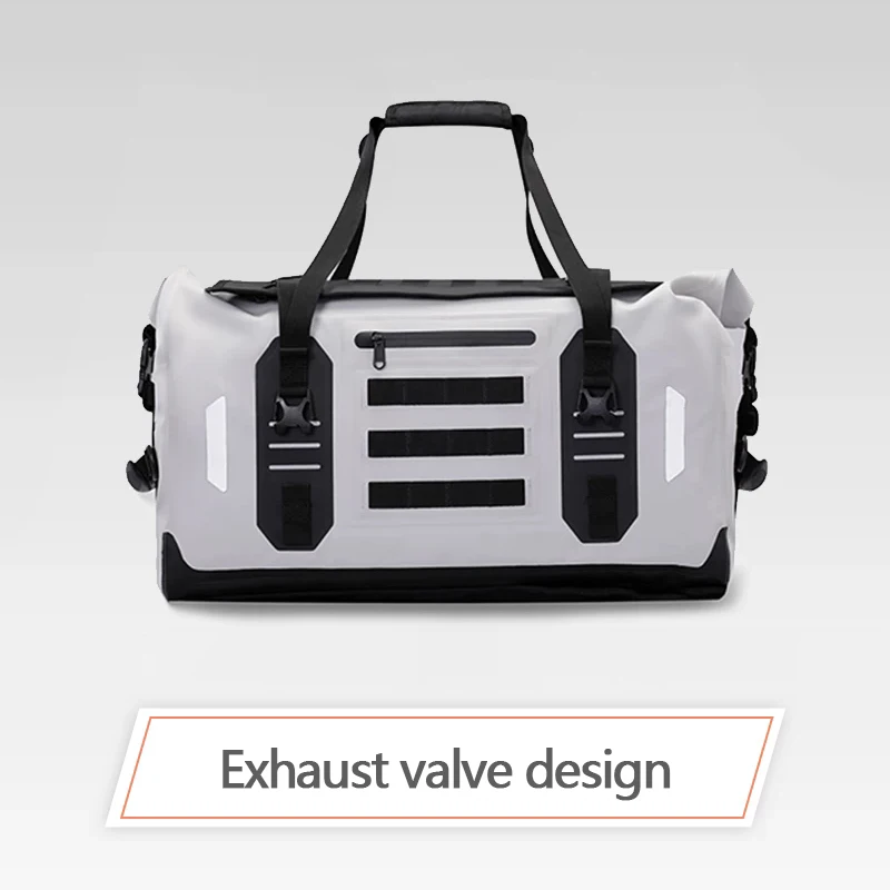 Motorcycle Luggage Bag, Waterproof And Dustproof, 50L Large-capacity Tail Bag, Multi-functional Riding Bag For Motorcycle Travel