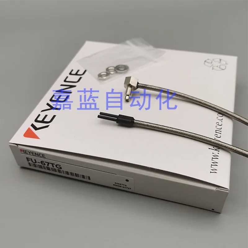 KEYENCE FU-67TG Stainless Steel M6 Diffuse Reflection Type Fiber Optic Sensor Available for Immediate Supply