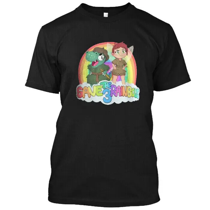 New Design Save The Rainbows 3 Classic Premium T-Shirt  High Quality 100%Cotton Short Sleeve