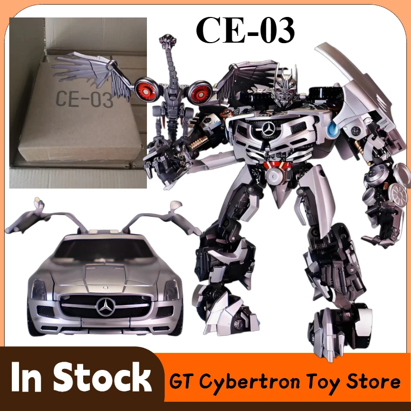 

【 in Stock NOW 】 Transform Toy CE-03 Soundwave New Edition Movie Version Car Robot Model Toy Gift Collection