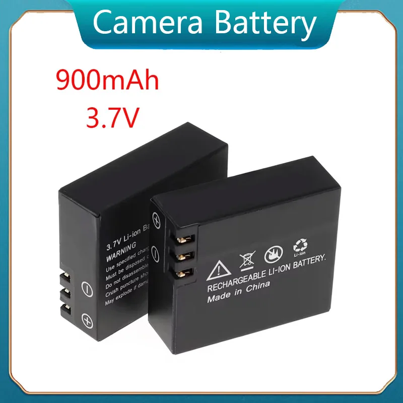 

900mAh Camera Battery Rechargeable Li-ion Battery For SJ4000 SJ5000 SJ6000 M10 SJ5000x Sport Action Camera DV