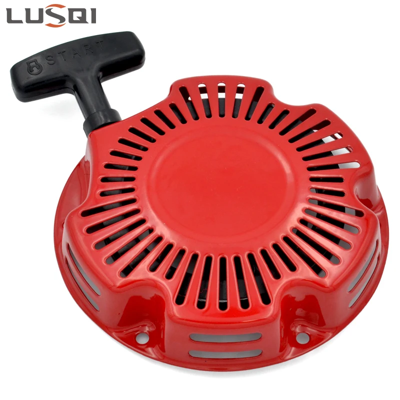 LUSQI Recoil Starter 6 Blot Seahorse Claw Gasoline Water Pump Generator Engine Parts For Mitsubishi 154F 152f 154f 1500