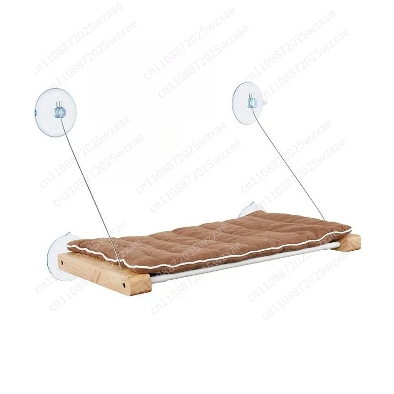 Hanging cat nest, cat sunbathing artifact, window suction cup hanging nest without punching