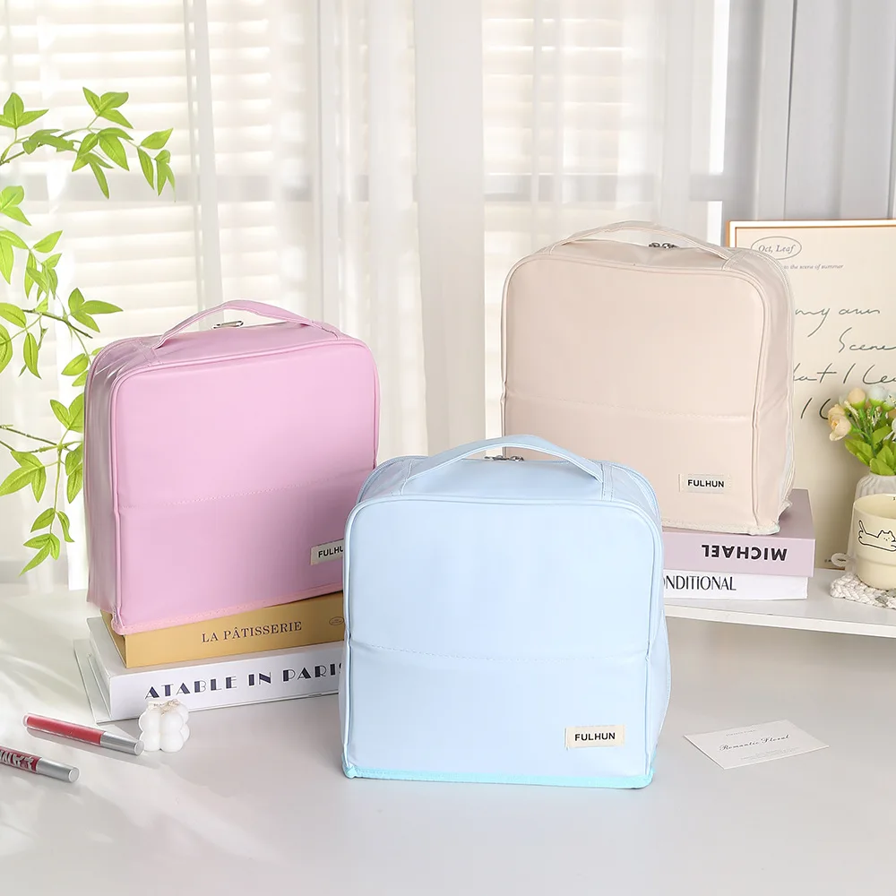 Waterproof Large-capacity Cosmetic Bag Portable Travel Hanging Skin Care Product Storage Bag Dry and Wet Separation Storage Bag