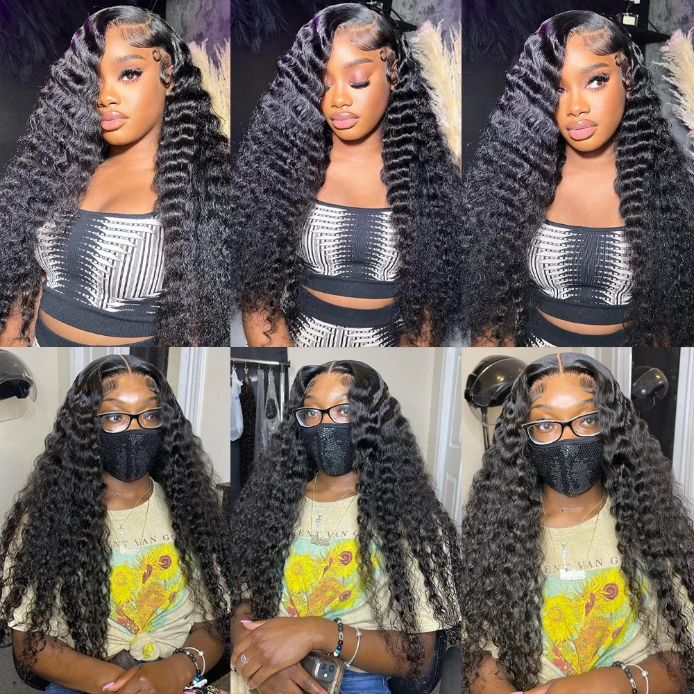 32-Zoll-Tiefe Welle Bundles Menschliches Haar Extensions 12A Burmesische Lockige Haar Bundles 1/3/4 Pcs Tiefe Lockige Bundles Menschliches Haar Bundles – Detail 11