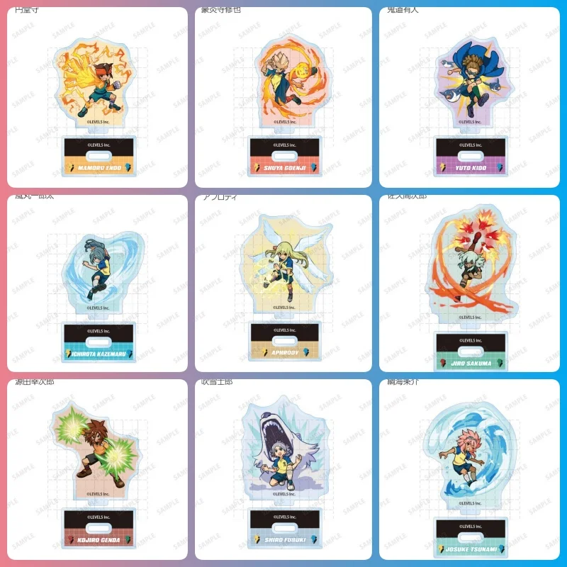 Inazuma Eleven GAME Mamoru Endou Acrylic Figure Stand Figure Desktop Ornament Collecting Accessories Keychain