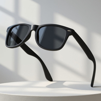 Classic Square Polarized Sunglasses Men Women Retro Black Sun Glasses Male Female Fashion Summer Anti Glare Driving Shades