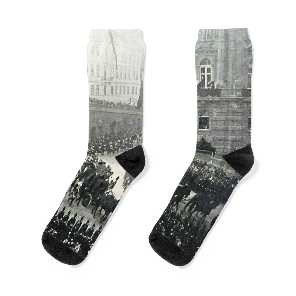 The marriage of Sisi of Bavaria vintage photo Socks hiking loose new in's warm winter Socks Women Men's