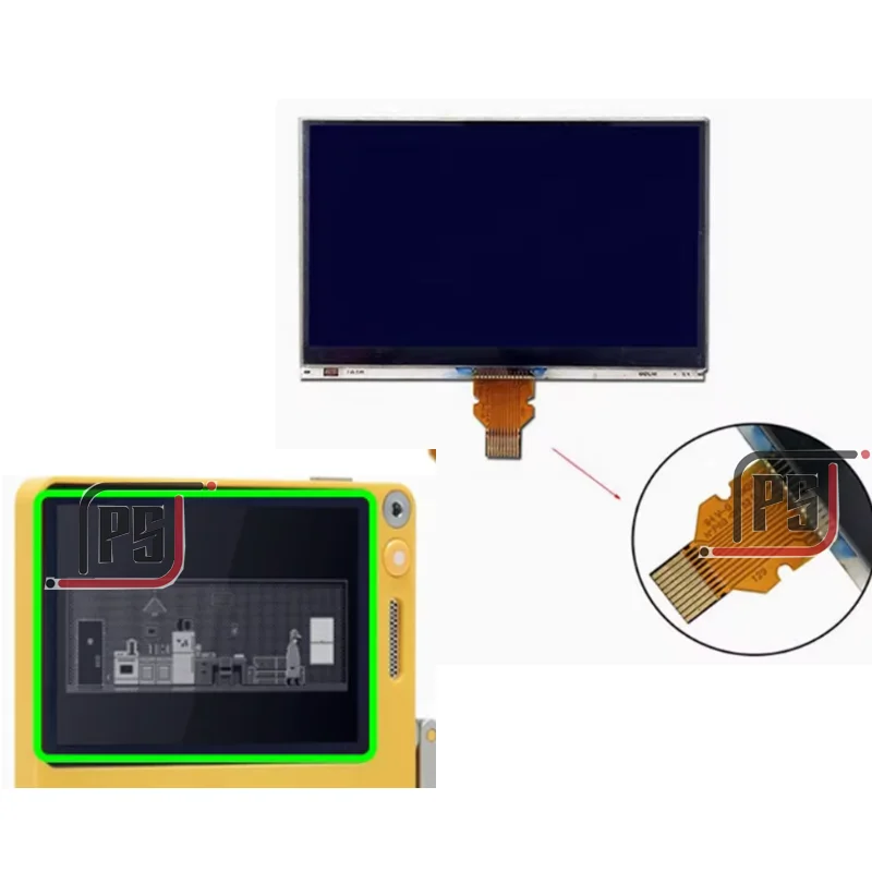 

LS027B7DH01A LS027B7DH01 New LCD for Game Console Original 2.7 Inch LCD Display Screen Panel