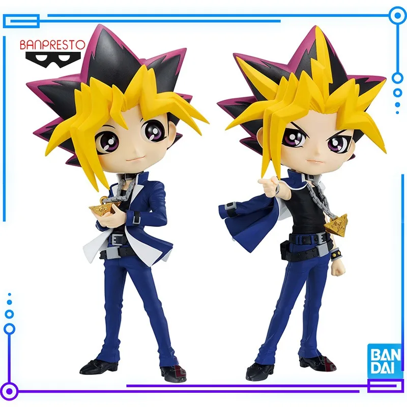 Оригинальные подлинные постеры Bandai BANPRESTO Q аниме Yu Gi Oh Дуэль Монстры мутоу юуги Кайба Сето 14 см модель игрушки Фигурки Рождественские подарки