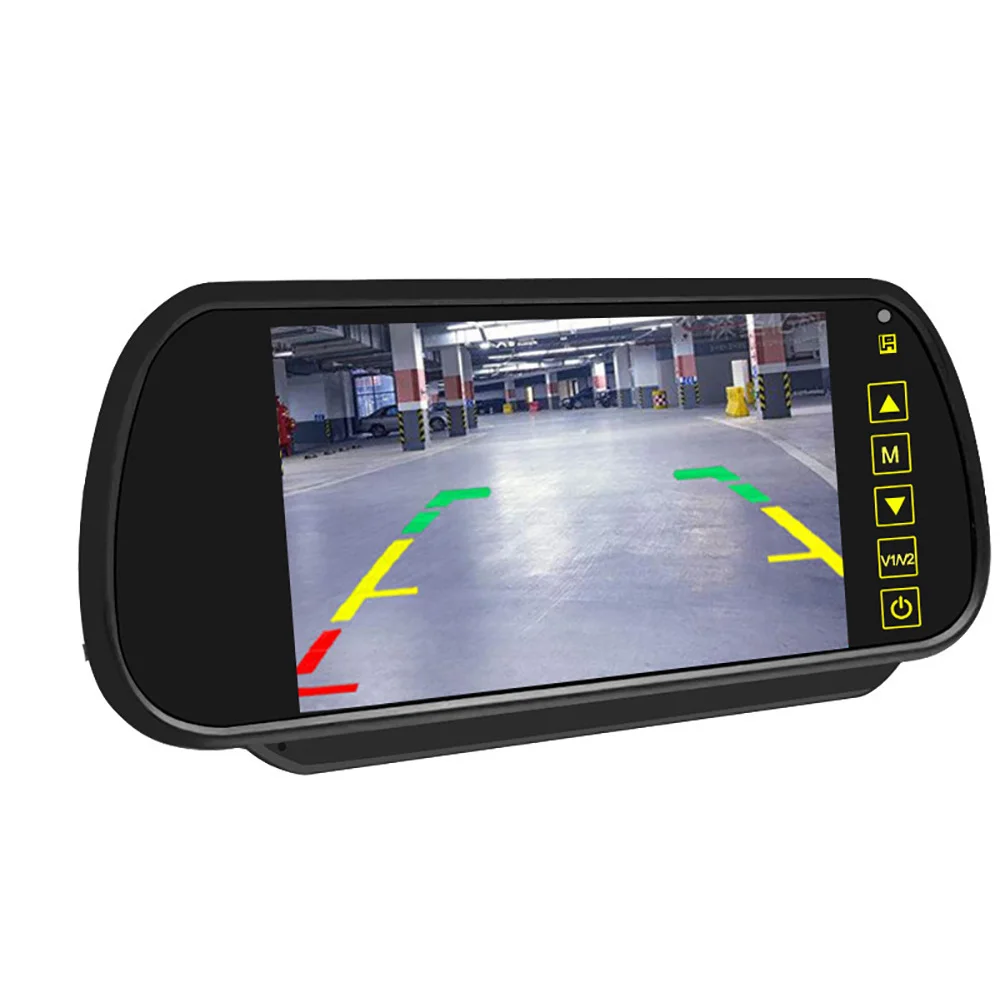 7-inch car rearview mirror display HD Car AV monitor monitor screen truck car reverse camera system