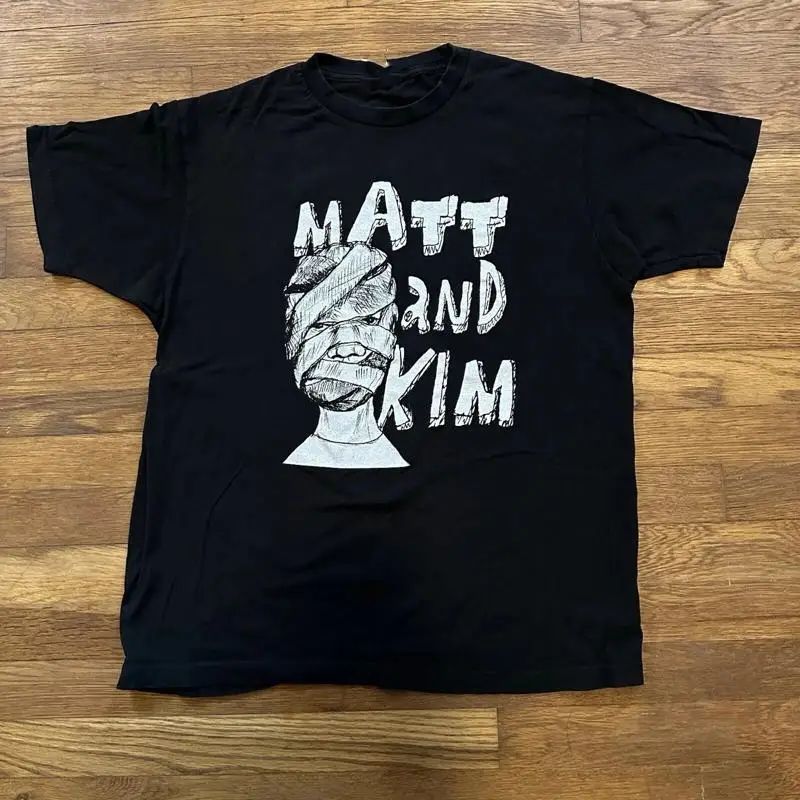 

Matt And Kim Band Indie Mummy T Shirt Black Men Good New