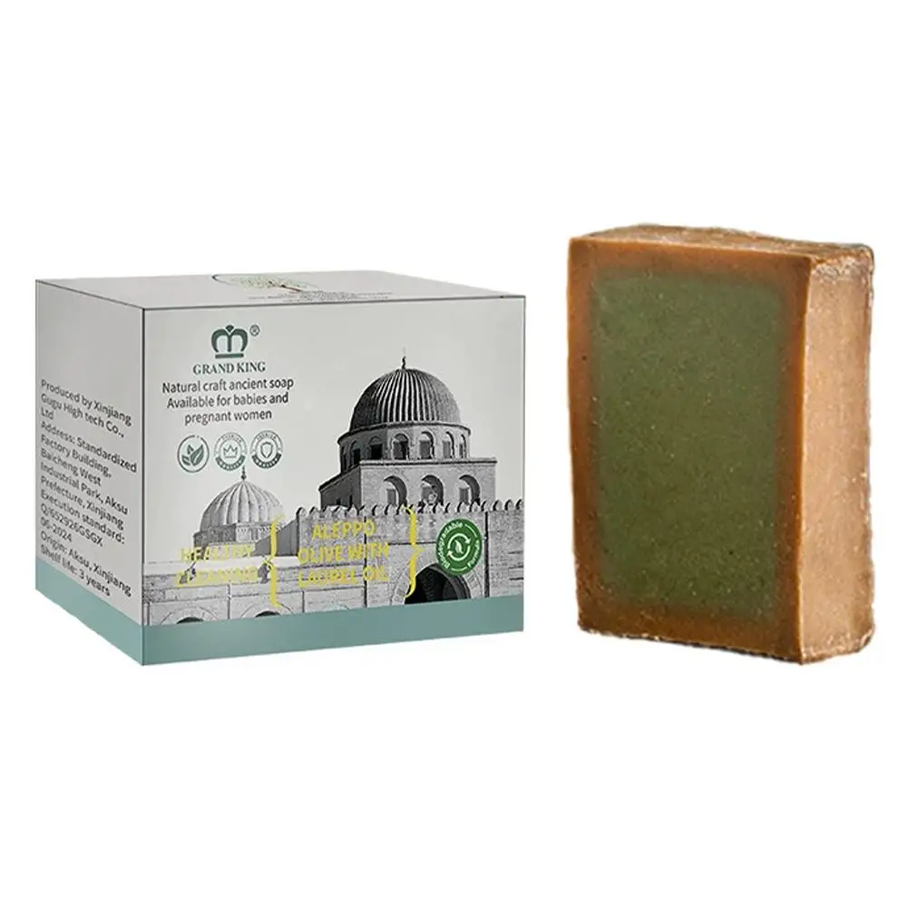 Traditional Bath Soap With Olive Aroma Handmade Appearance For External Use On Hands And Body Ideal For Home Or Travel_voghion.com