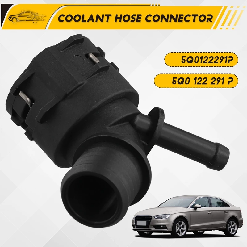 Coolant Hose Quick Coupler For  A3 S3 For Skoda Octavia 5Q0122291P 5Q0 122 291 P