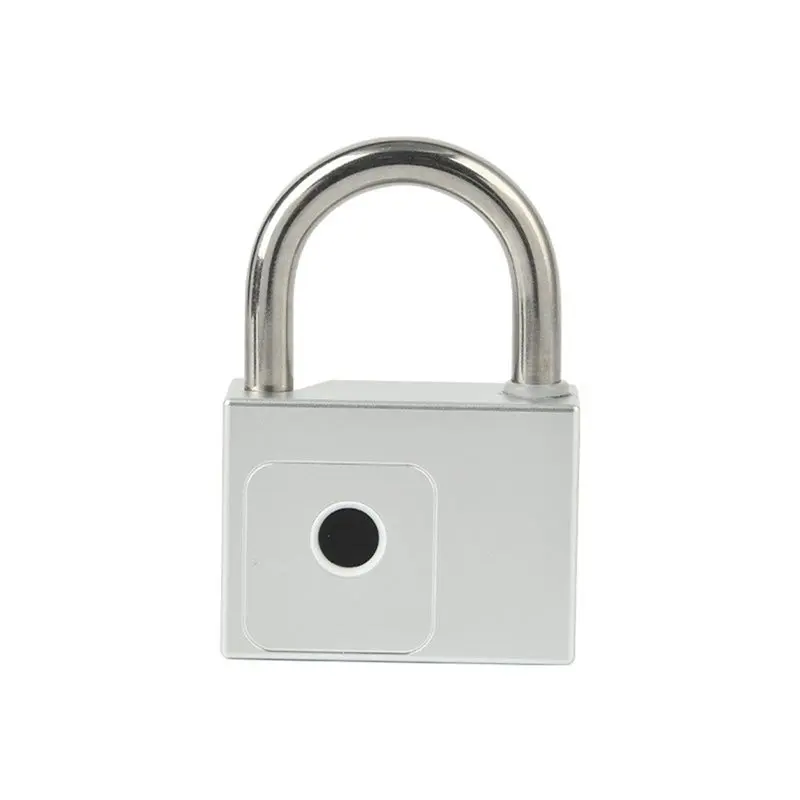 B24B Tuya Smart Padlock Fingerprint Waterproof USB Charging Quick Identification Unlock Sensor High Quality With 2 Spare Keys