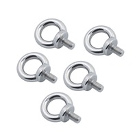 JIS1168 Lifting Eye Bolt Screw 304 Stainless Steel Sliver Heavy Duty M6 M8 M10 M12 For Wire Rope Lifting