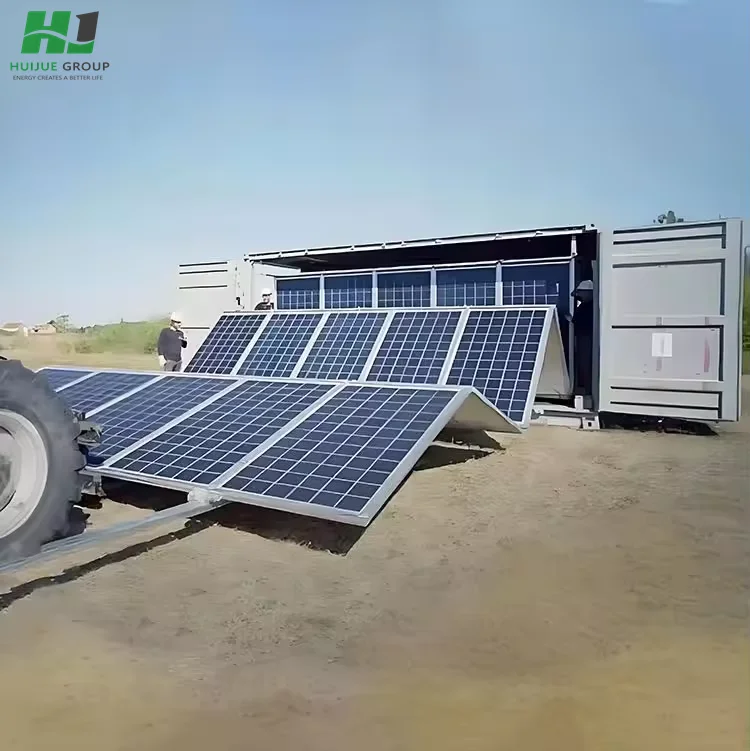 HJ Outdoor On-Grid 80K Solar Power System 50K Home Solar PV Container with ‘MPPT Controller 80K Industrial Solar Container