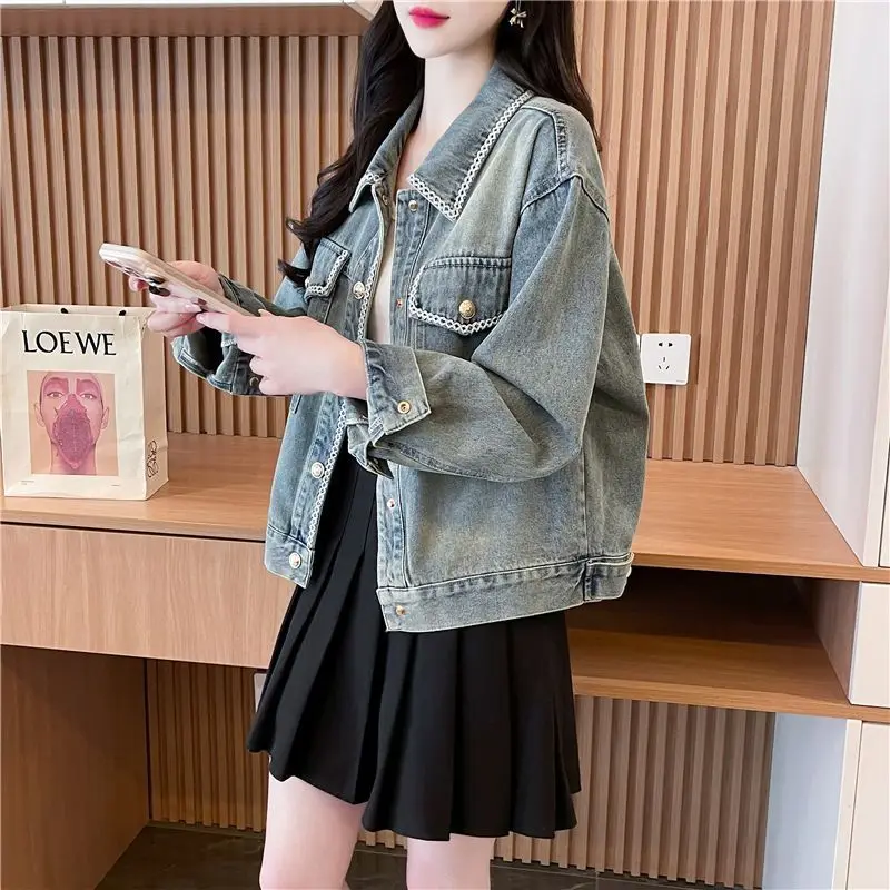 

High-End Stylish Women New Spring Hot Trend Loose Fit Versatile Lazy Style Top