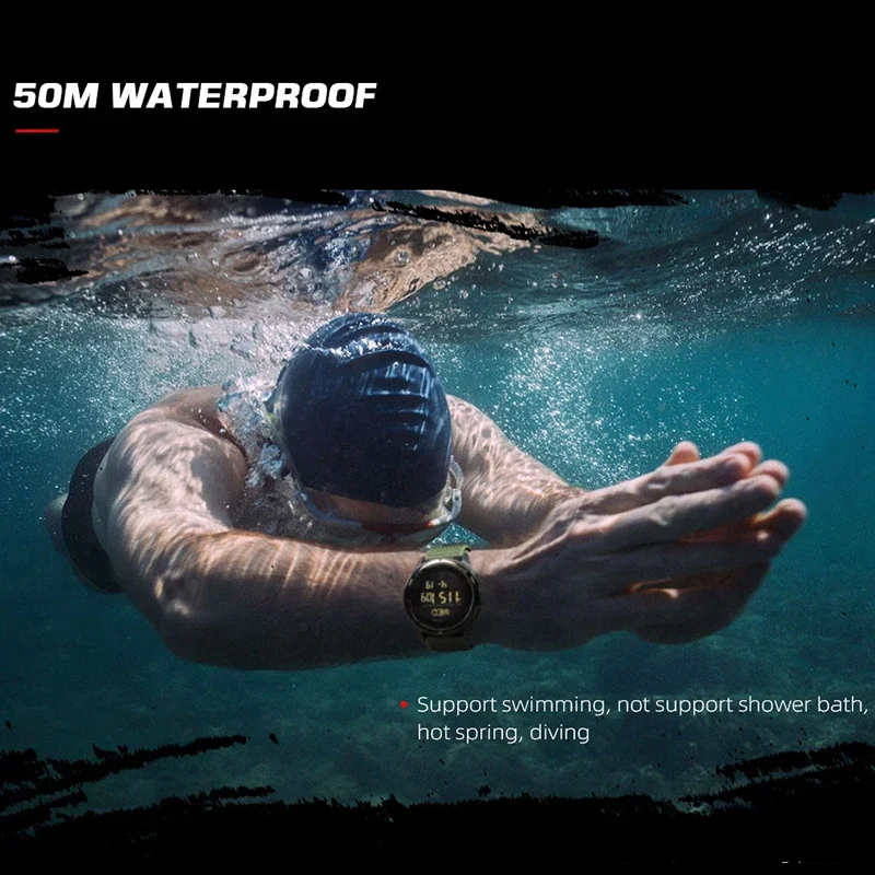 NORTH EDGE ALPS Watches for Men Multifunctional Fashion Sport Waterproof Luminous Lightweight Smart Watches Relogio Masculino