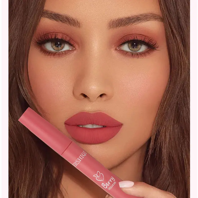 3 PCS Liquid Matte Lip Gloss Set Hydrating 24 Hours Water Resistant Lipsticks Lip Tint Korean Makeup For Women