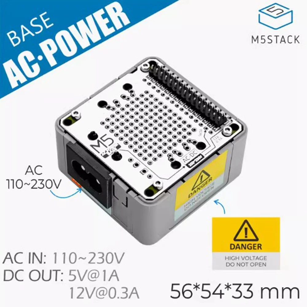 

M5Stack AC-DC Built in conversion module EMC Enhanced main control power supply flexibility with pulse attenuators