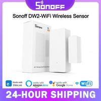 Sonoff DW2-WiFi Wireless Security Door/Window Sensor Alarm Notification Smart Scene via eWeLink APP Support Sonoff Devices IFTTT