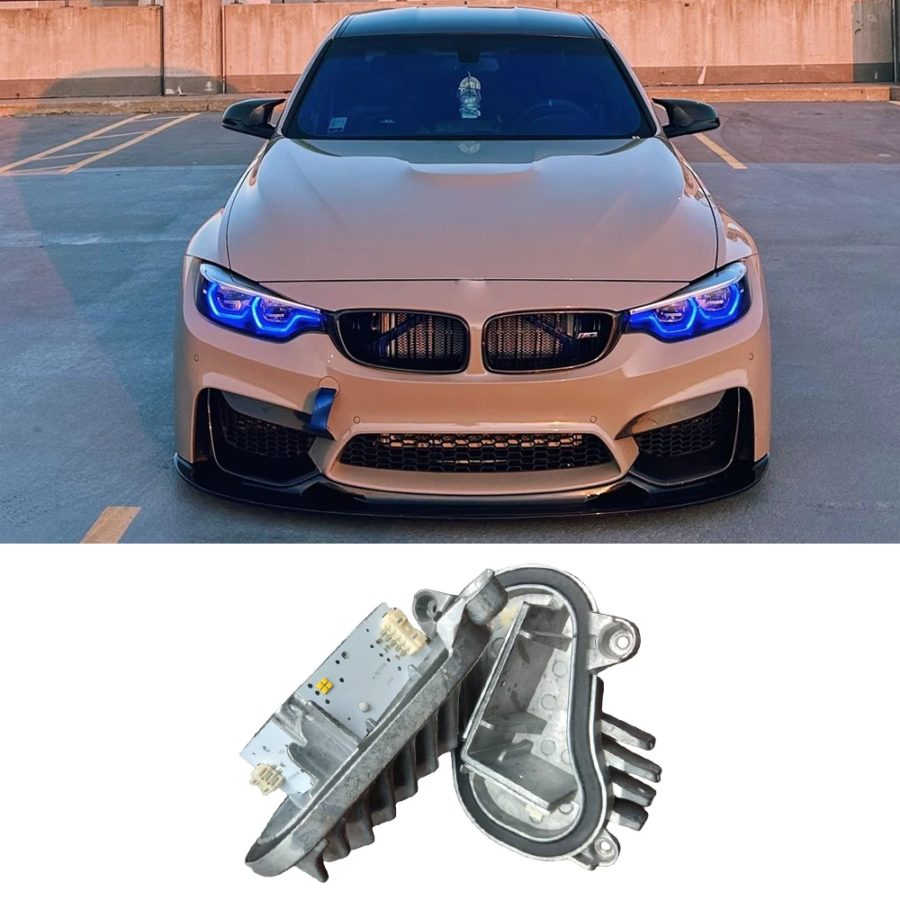 Blue Angel Eye DRL LED Module For BMW F80 M3 F32 F33 F36 4 SERIES F82 F83 M4 LCI 418d 420d 420dx 420ix 430d 430dx 430i 2018-2020