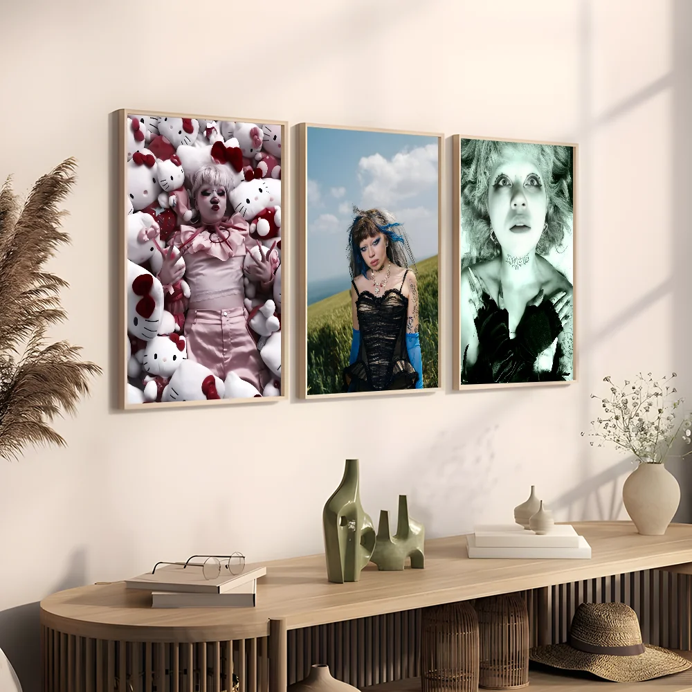 Singer J-Jazmin Beans Cool Poster Sticky Wall Art Printing Waterproof Home Living Bed Room Bar Hallway Aesthetic Decor