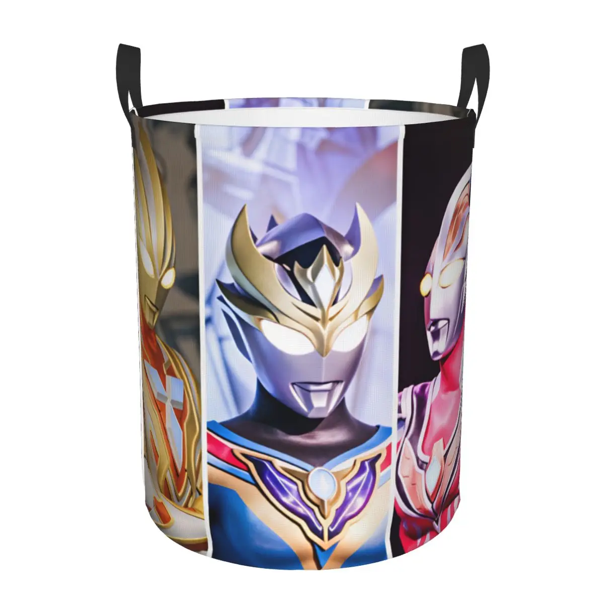 Panier à linge Ultraman Decker Miracle Type Blazar Glitter Trigger Eternity, organisateur de salle de bain, bacs de rangement
