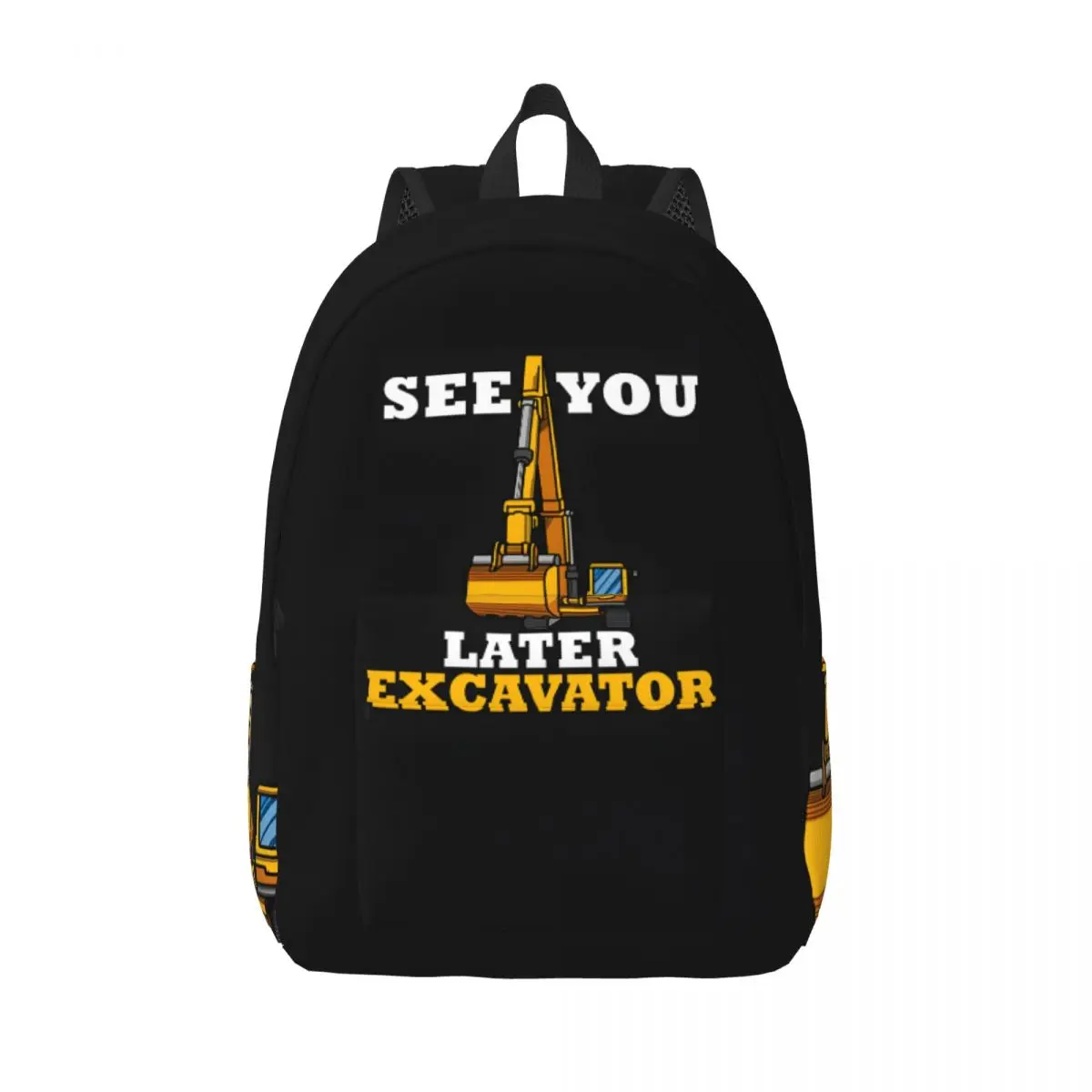 See You Later Rucksack T-Tayo The Little Bus Excavator Teen Girl Boy Men Women Adult Daily For School For Gifts Sturdy Shoulder