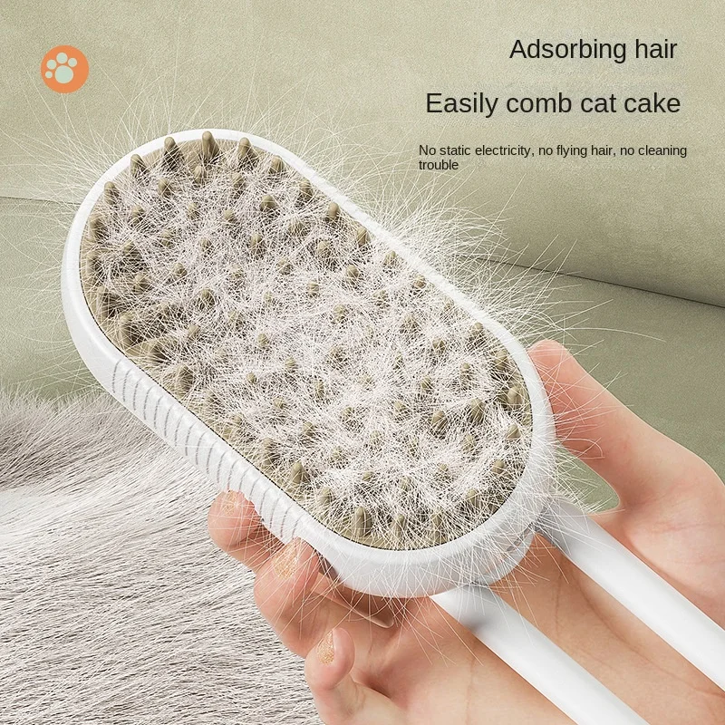 Pet Electric Spray Comb for Cats and Dogs Spray Massage Comb Cat Float Hair Cleaning Cleaning Supplies  Acessorios Wholesale