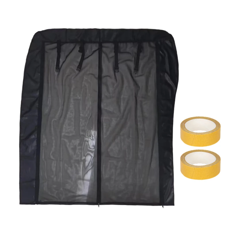 Camper Van Sliding Door Magnetic Mosquito Fly Screen Mesh Insect Bug Net Camping For Ford Transit Custom 2012-Onwards