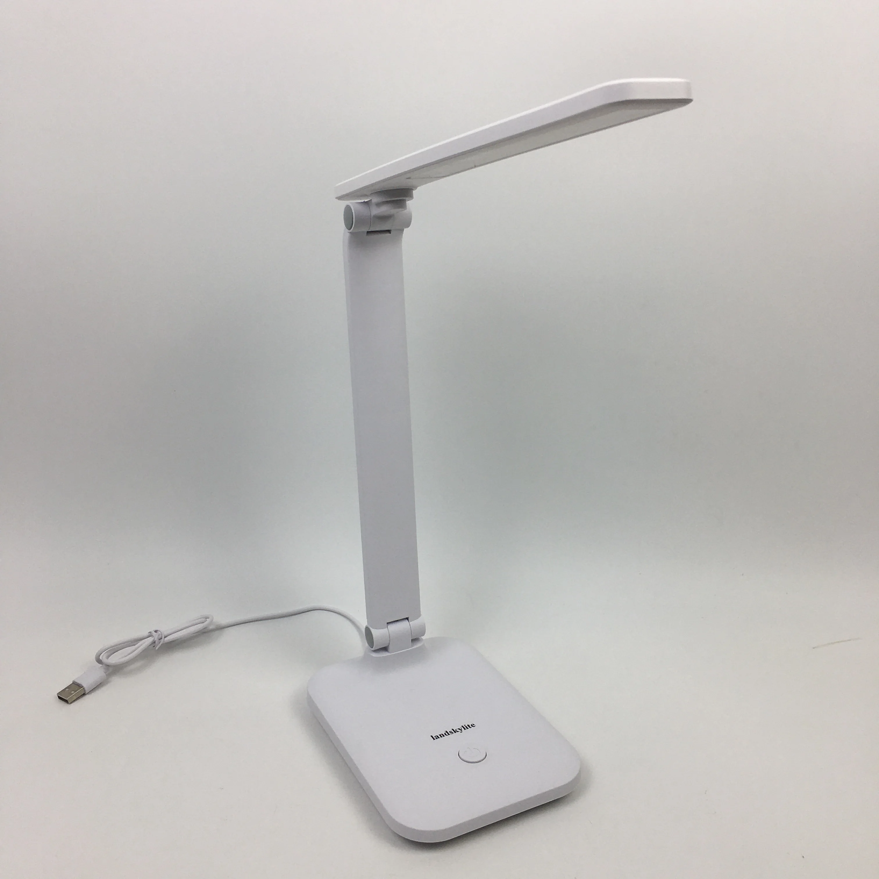 

landskylite Desk Lamps Table Lamp Reading Lamp with USB Charging Port, 3 Lighting Modes