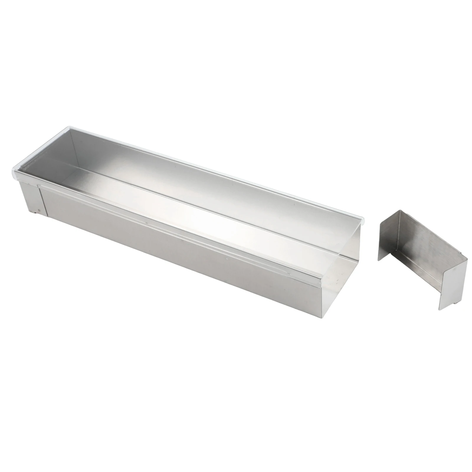 pan designed for long cheesecakes constructed from stainless for durability and consistent results  pan designed
