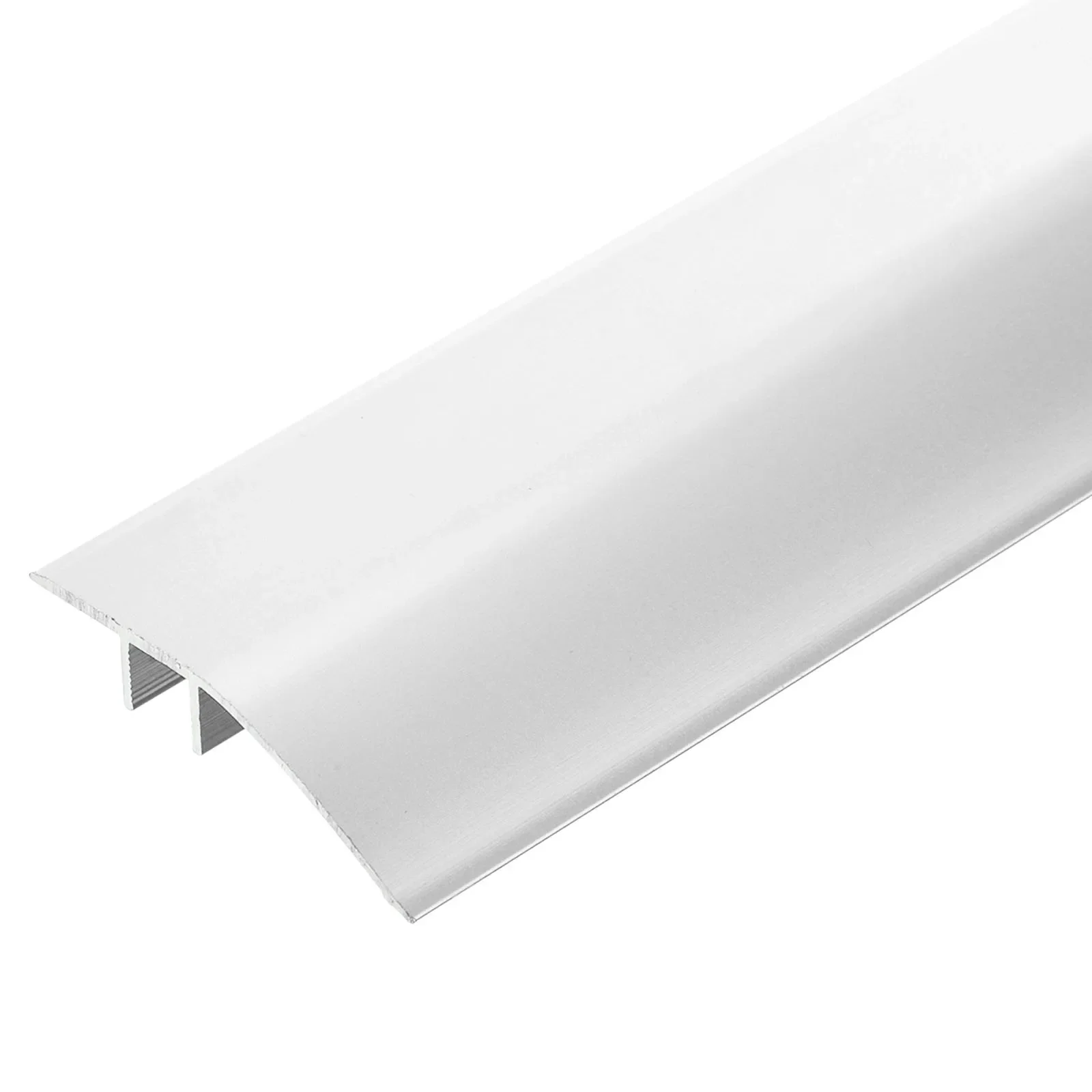 Uxcell Aluminum Floor Transition Strip Door Tile Carpet Tile Carpet Edging Strip for Laminate Doorway Edge 90cm Silver