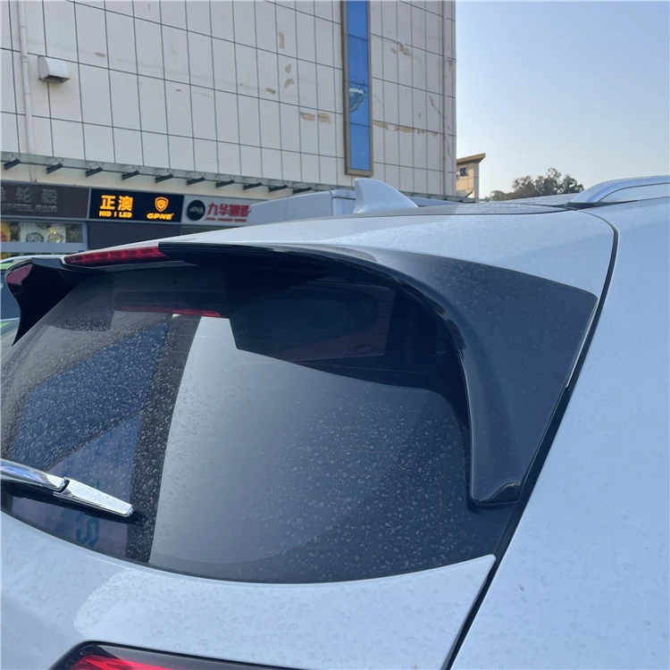 For Honda HRV Spoiler 2014-2016 Honda HRV Vezel -2PCS Spoiler ABS Material Car Rear Wing Color Rear Spoiler