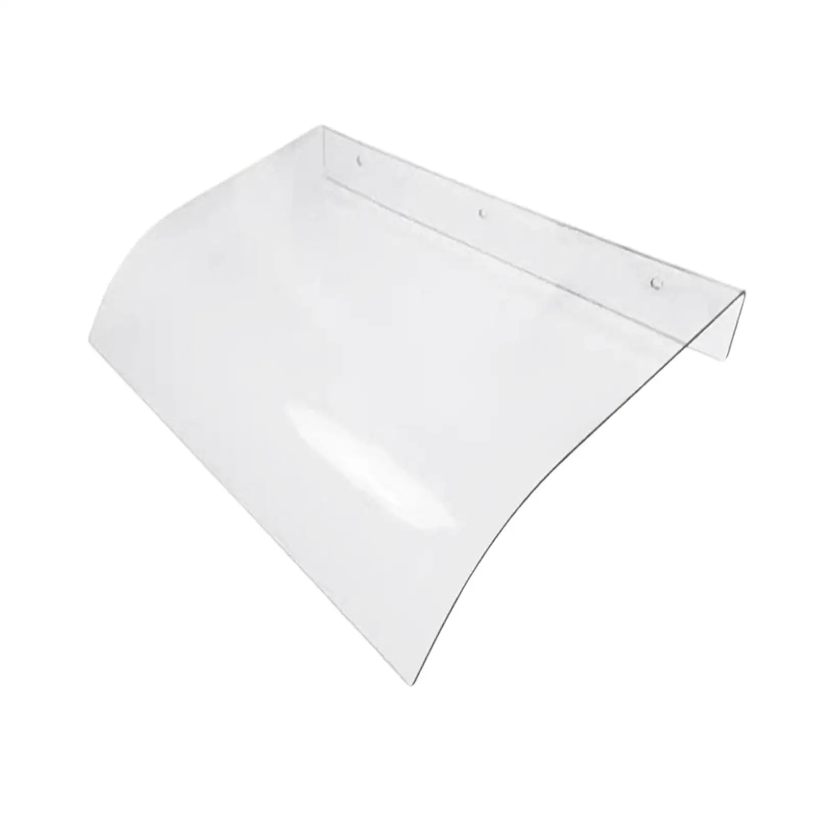 Window Door Awning Porch Cover Decorative Clear Rainproof Patio Shade Front Door