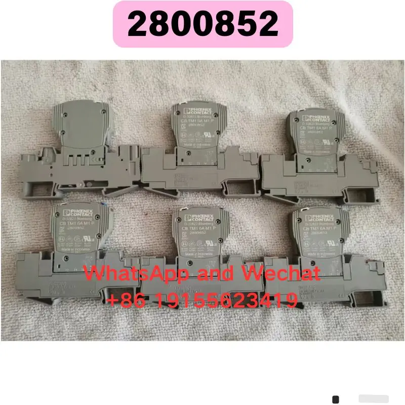 Brand new origi CB TMP 4A M1 P 280085 Phoenix Thermal Magnetic Equipment Circuit Breaker Functional test OK Quick delivery