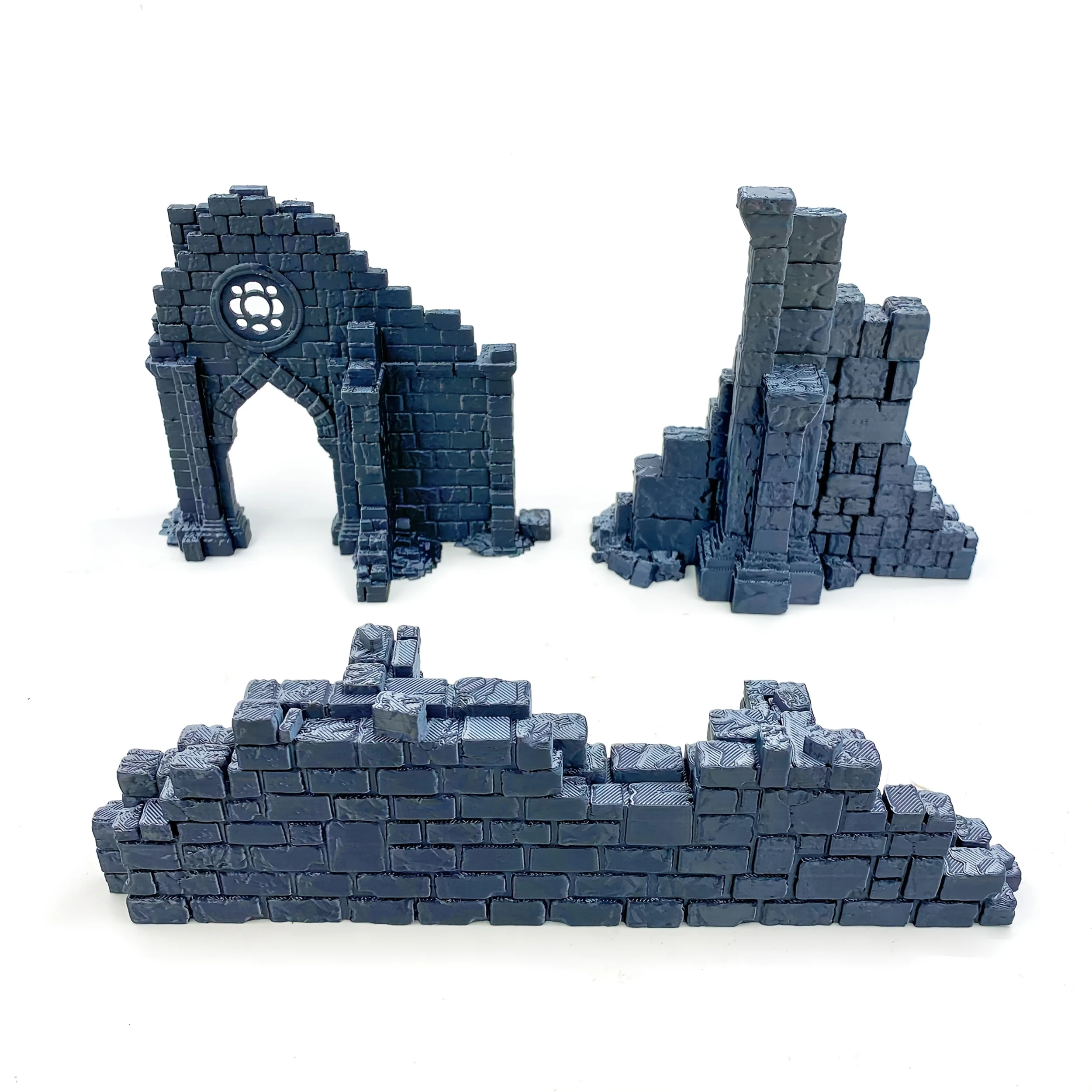 3D Printing of Ruins Statues Antique Style Ruins Models Home Decoration Fish Tank Landscape Design, Desktop Decoration Ornaments