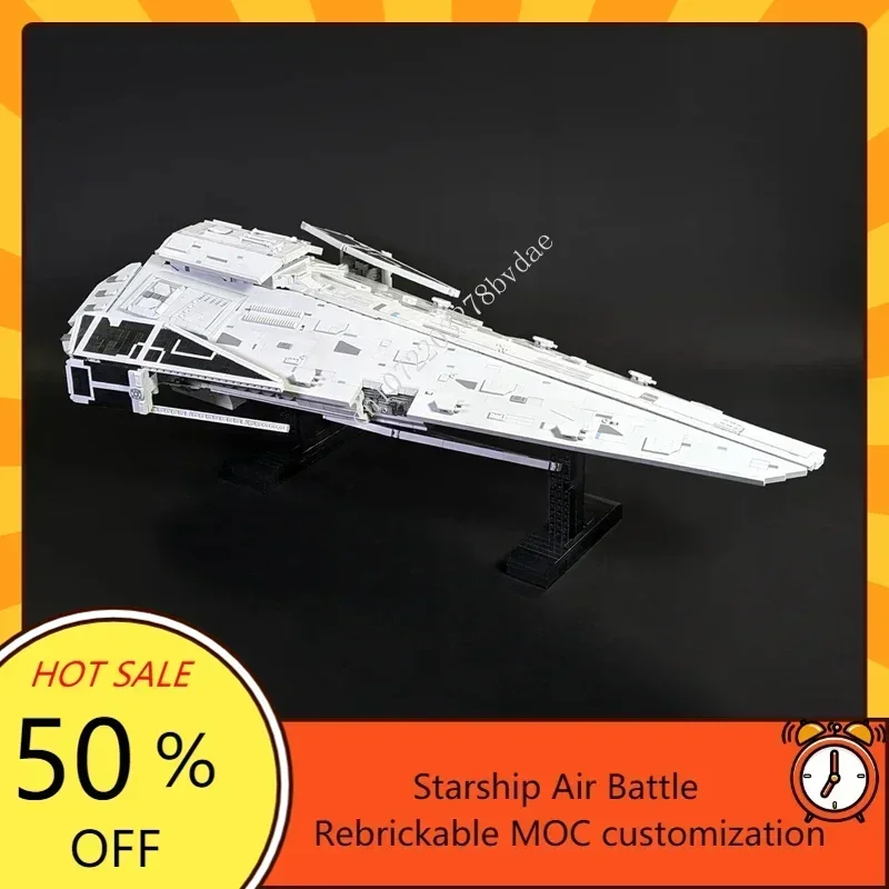 5470PCS MOC Space Battle Series Raider-class II Corvette - Corvus Model Custom Puzzle Technology Assembly Toys Gifts