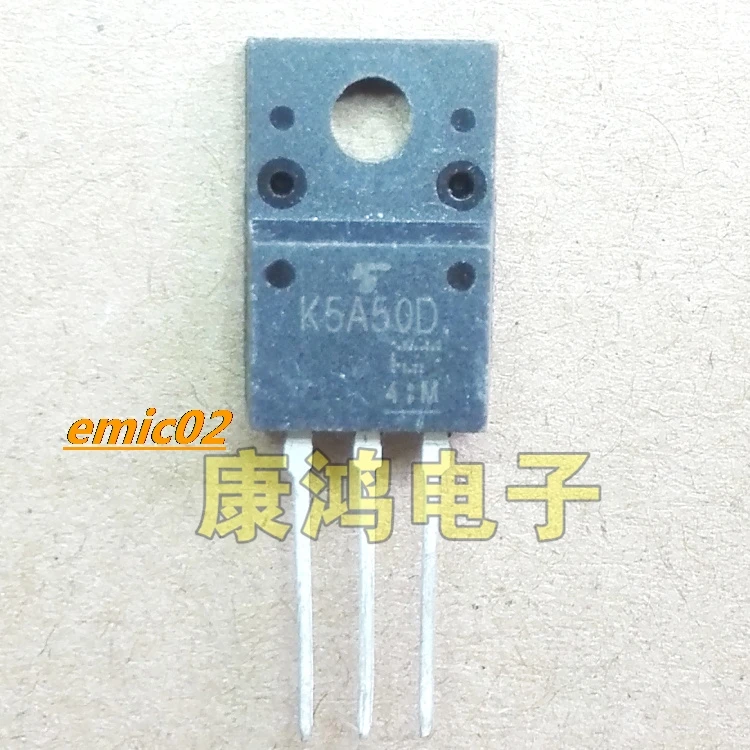 10pieces Original stock  K5A50D TK5A50D TO-220F MOS 5A500V