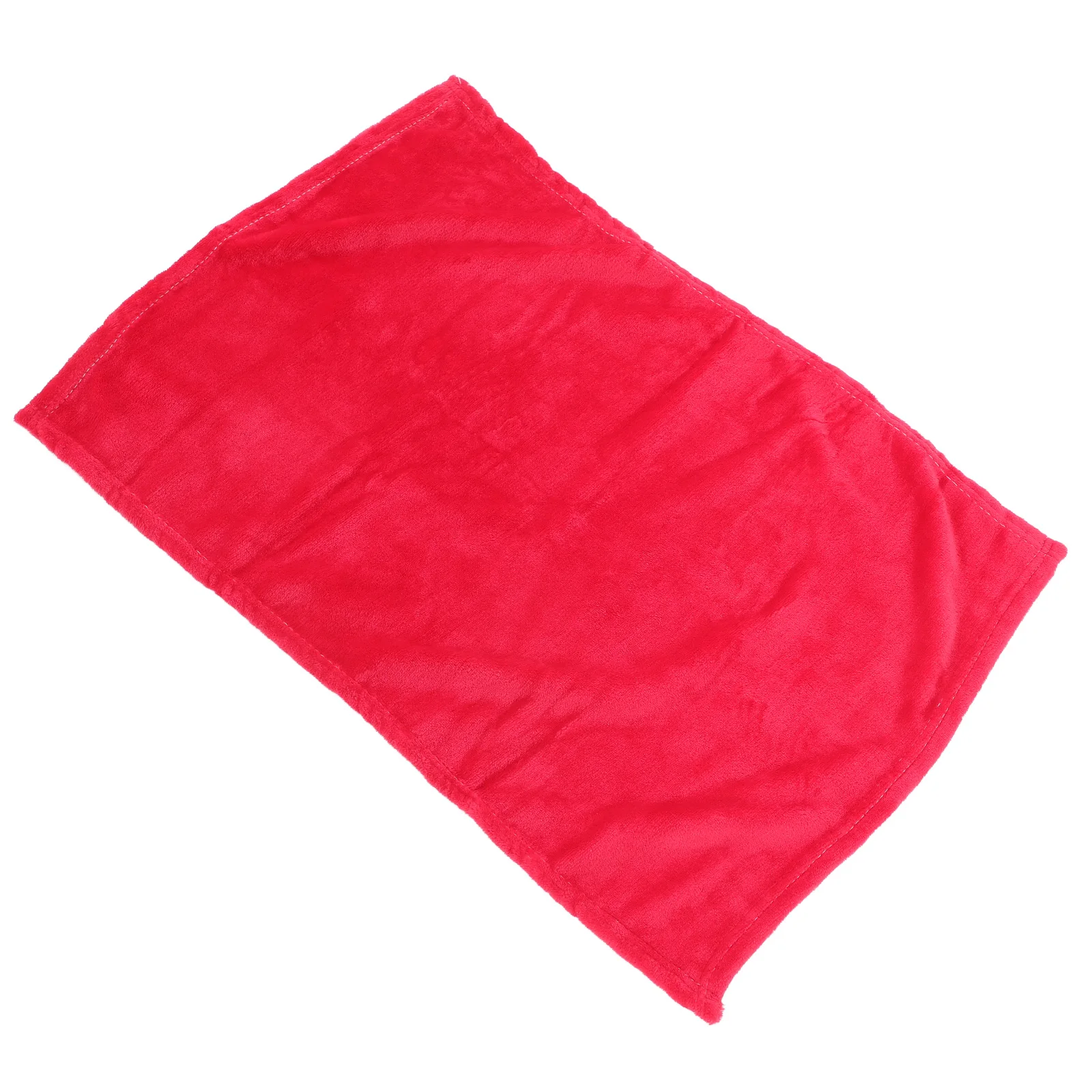 Einfarbige Haustierdecke, leuchtend rot, ausgezeichnetes Flanell-Fleece-Material, bequem, warm, leicht, Haustierbettwäsche, perfektes Geschenk