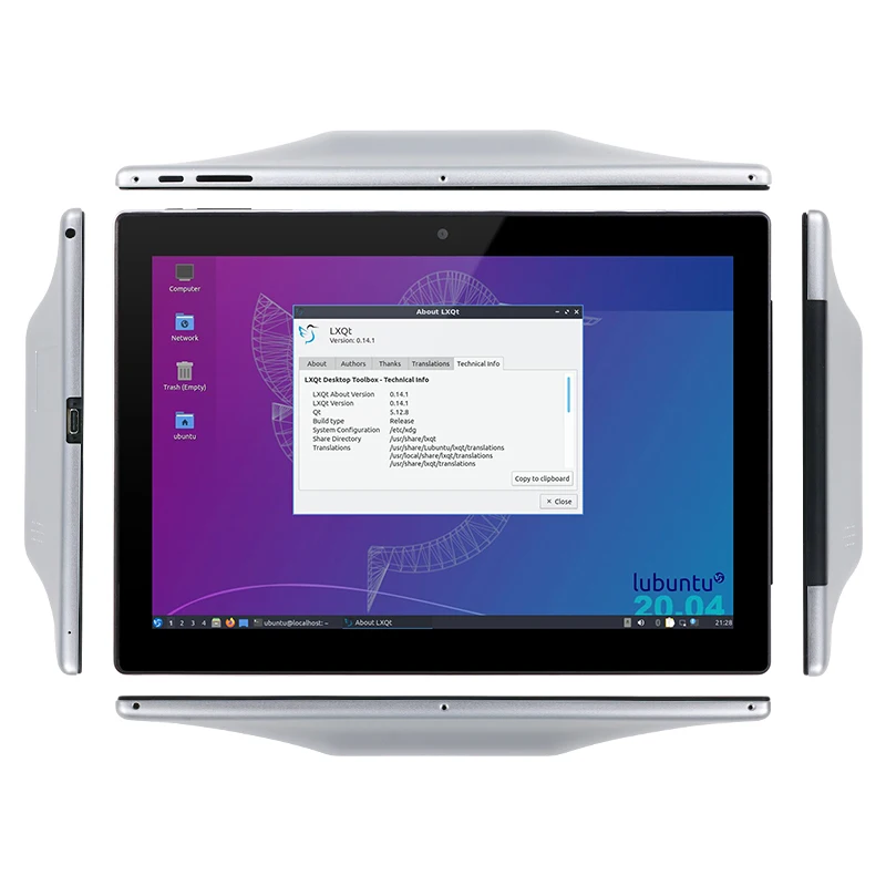 10 Inch Touchscreen All-In-One Digital Display Vesa 75*75Mm Wall Mount Android Tablet